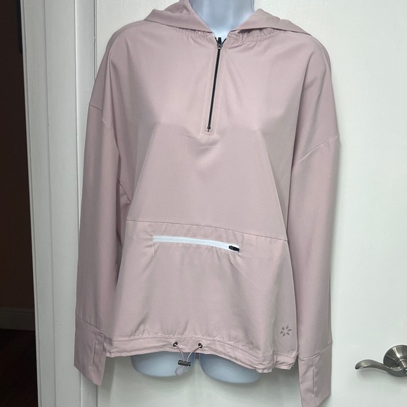 Nine West Jackets & Blazers - 30. Nine West Active Quarter Zip Pullover Wind Breaker, Pink, Size Med. Like New